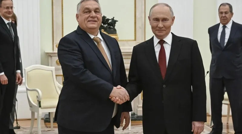 Putin recibe a Orbán y acepta que Budapest acoja las negociaciones de paz para Ucrania