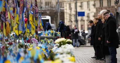 Cuatro años de guerra en Ucrania: Zelenski conmemora con líderes europeos en Kiev el inicio de la invasión rusa