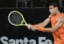 Increíble triunfo de Juan Manuel Cerúndolo en el Challenger de Rosario: el ace sacando desde abajo para ganar el partido