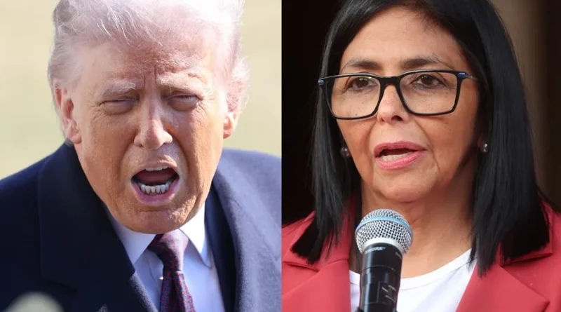 El Gobierno de Trump notifica a la Justicia de EE.UU. el reconocimiento oficial a Delcy Rodríguez