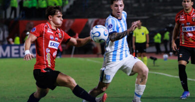 Racing empató 1-1 con Caracas en Venezuela y comprometió su futuro en la Copa Sudamericana