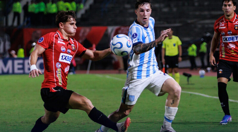 Racing empató 1-1 con Caracas en Venezuela y comprometió su futuro en la Copa Sudamericana