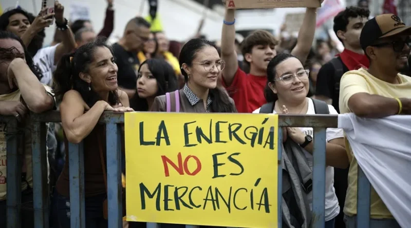 Entre la modernización y la privatización, Costa Rica discute la reforma a su modelo eléctrico