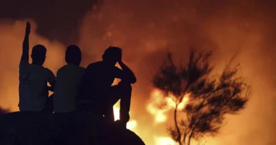 Un incendio de unas 1.000 hectáreas sigue activo en Portugal a 20 kilómetros de España