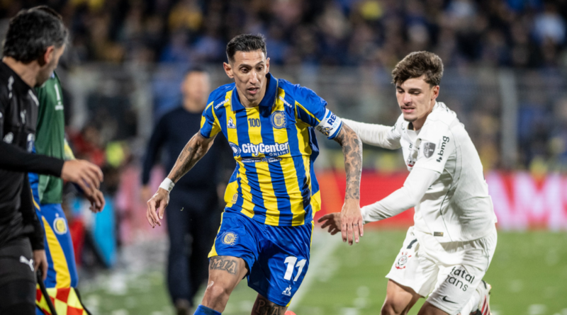 El Rosario Central de Di María perdió 1-0 con Corinthians y quedó eliminado en los octavos de final de la Libertadores