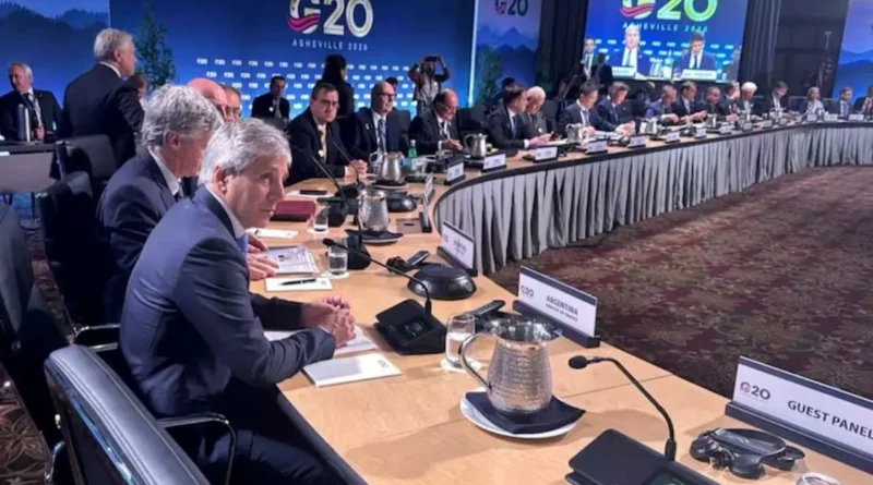 Caputo defendió el plan económico ante el G20 y se reunirá con el secretario del Tesoro de EE.UU.